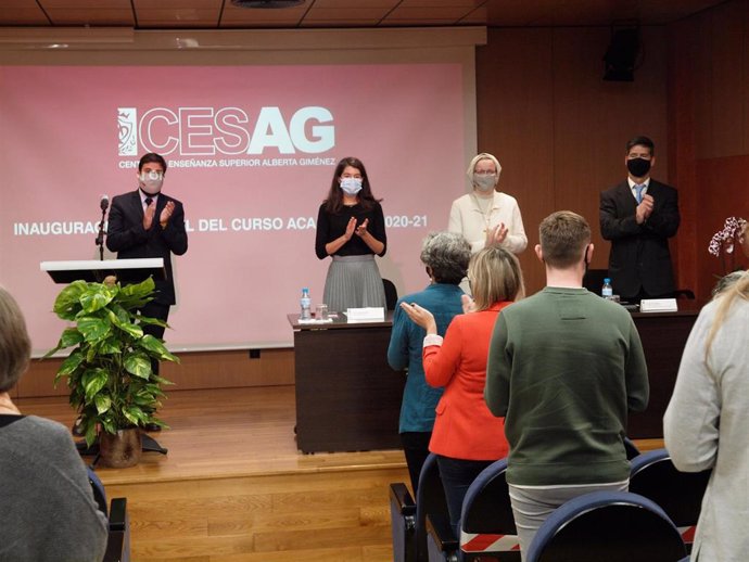 Inauguración del nuevo curso escolar en el Centro de Enseñanza Superior Alebrta Giménez (CESAG)