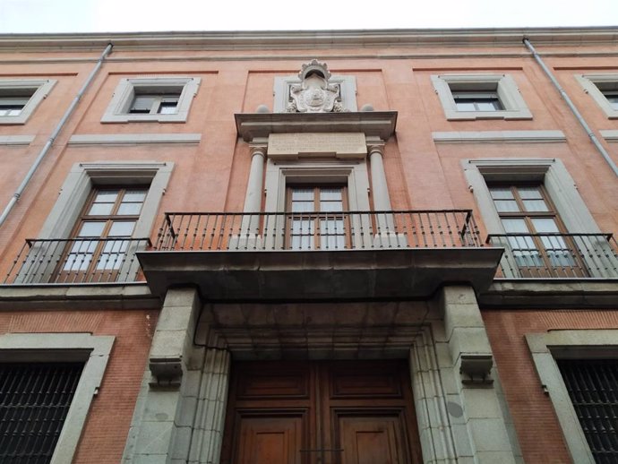 Fachada del Convento de las Reparadoras en Madrid, antigua sede de la Inquisición