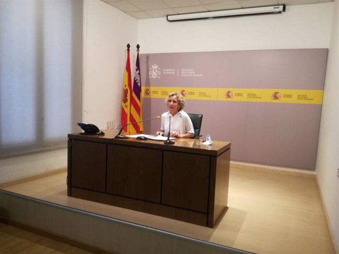 La delegada del Gobierno en Baleares, Aina Calvo.