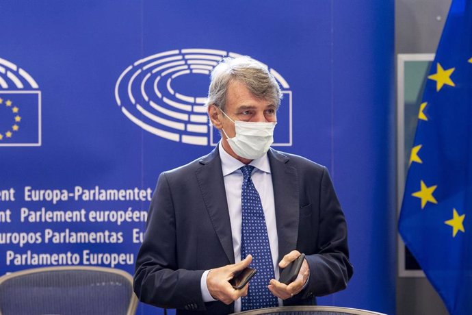 El presidente del Parlamento europeo, David Sassoli, en una imagen de archivo