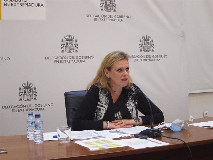 La delegada del Gobierno en Extremadura, Yolanda García Seco, presenta los PGE para 2021