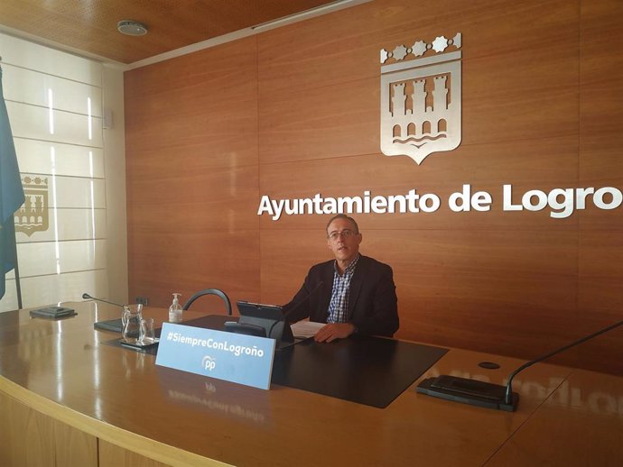 El concejal del PP en Logroño Ángel Sáinz Yangüela.