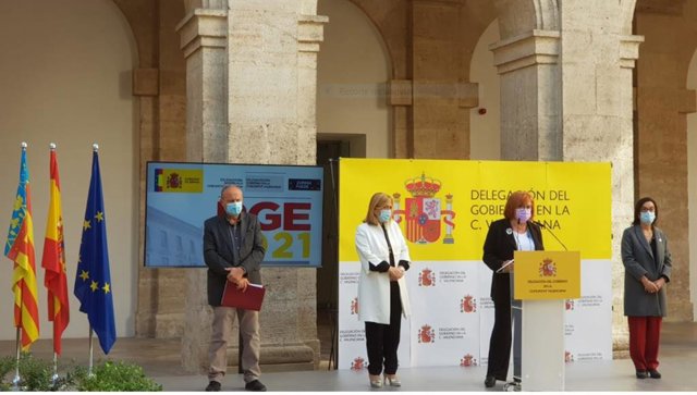 La delegada del Gobierno en la Comunitat Valenciana, Gloria Calero.