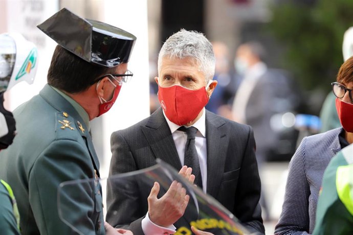 El ministro del Interior, Fernando Grande-Marlaska, en un acto en Madrid