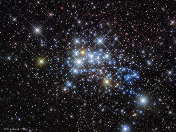 Cúmulo de estrellas masivo llamado Westerlund 1