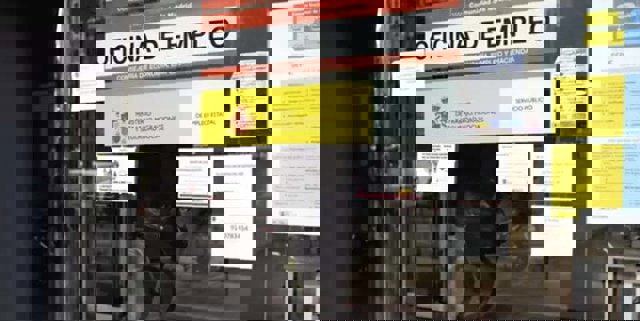 Oficina del INEM en Madrid