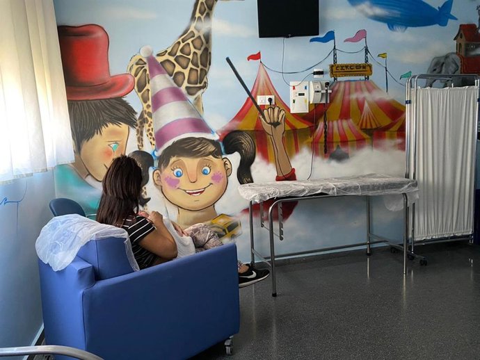 Iniciativa solidaria 'El sillón azul'.