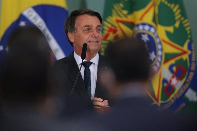 El presidente de Brasil. Jair Bolsonaro.