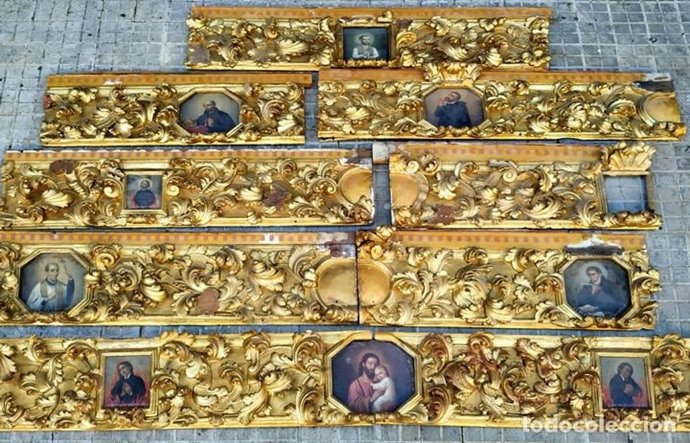 Retablo del convento de san Ignacio de Loyola de Vitoria, a la venta en  todocoleccion