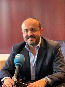 El líder del PP a Catalunya, Alejandro Fernández