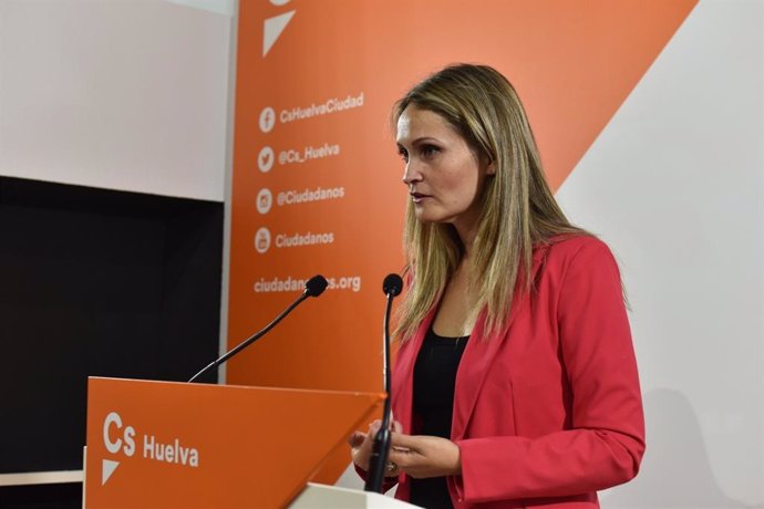 María Ponce, coordinadora de Ciudadanos (Cs) en Huelva y diputada provincial