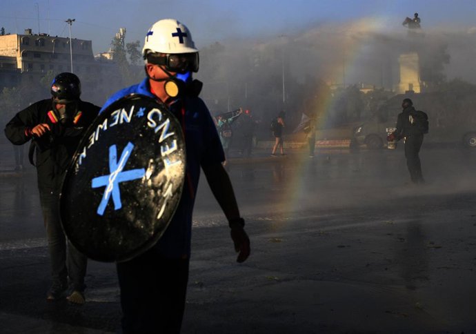 Manifestació pels "presos polítics" a Xile