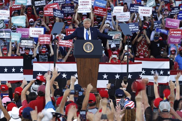 Acto de campaña de Donald Trump en Carson City, Nevada