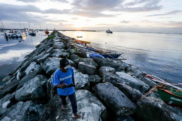 Preparativos para la llegada del tifón 'Goni' a Filipinas