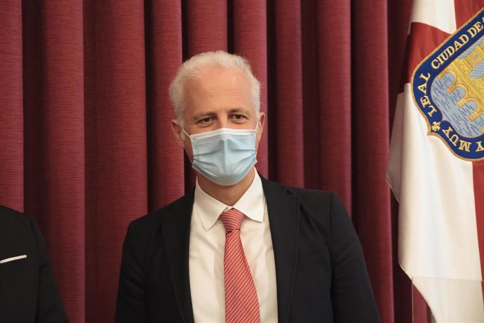 El alcalde de Logroño, Pablo Hermoso de Mendoza