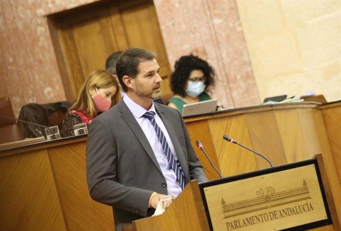 El parlamentario andaluz de Cs Juan de Dios Sánchez, en una foto de archivo.