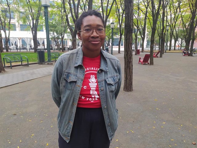 Chi Anunwa, copresidenta de la rama neoyorquina de los Socialistas Democráticos de América