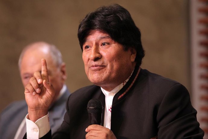 El expresidente de Bolivia Evo Morales