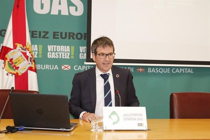 El alcalde de Vitoria, Gorka Urtaran