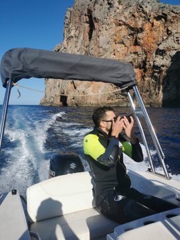 El periodista español participante en el 'press trip' organizado por la Aetib.