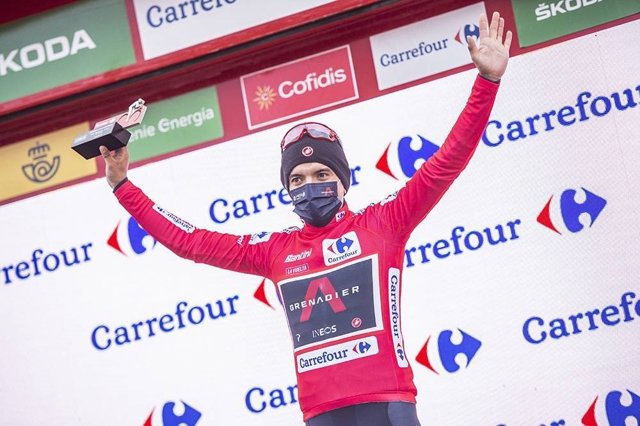 El ciclista ecuatoriano Richard Carapaz