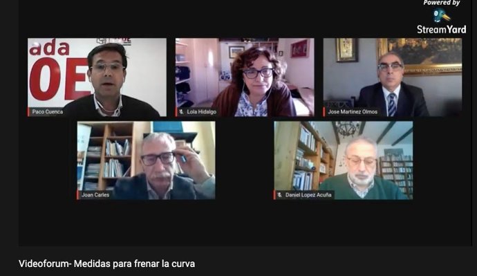 Foro de Salud del PSOE con expertos para abordar el Covid