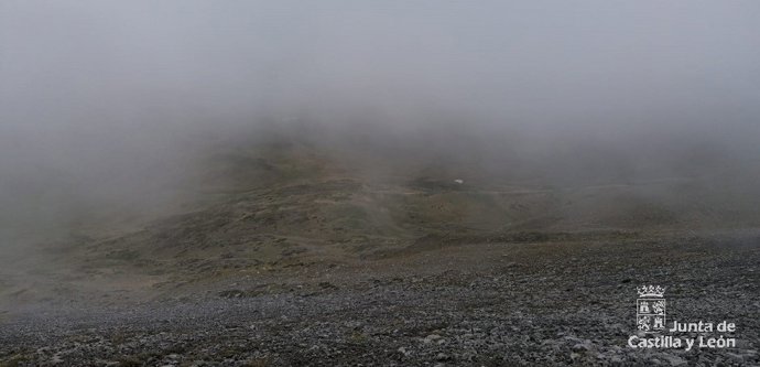 Lugar donde se han rescatado el cadáver del montañero.