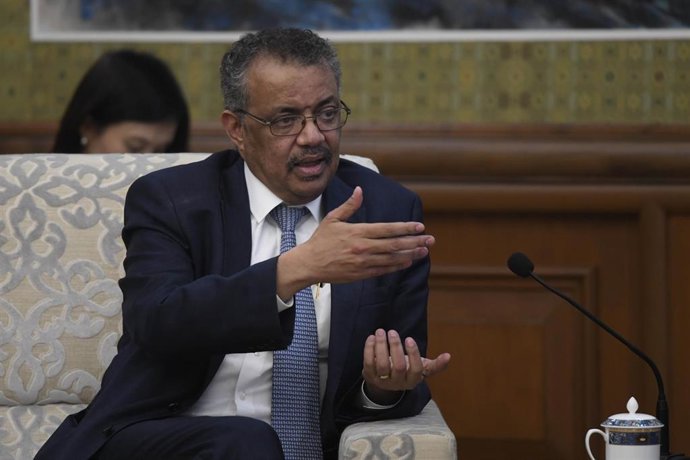 El director general de la OMS, Tedros Adhanom Ghebreyesus
