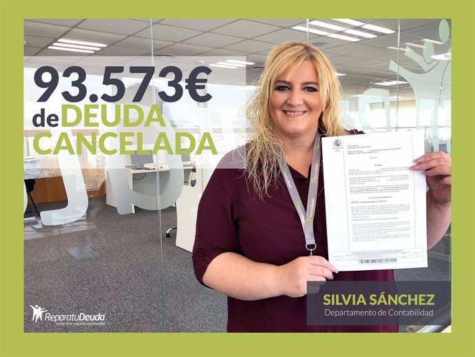 Silvia Sánchez, departamento de contabilidad de Repara tu deuda