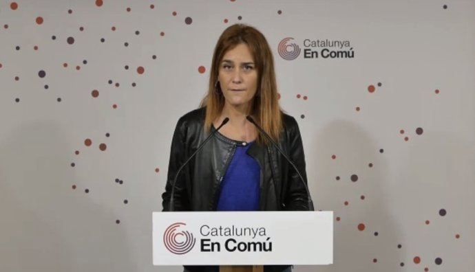 La líder dels comuns al Parlament, Jéssica Albiach