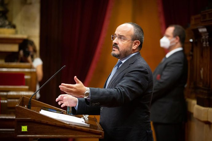 El president del PP catal, Alejandro Fernández