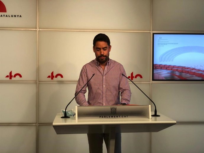 El diputat de Cs al Parlament David Mejía
