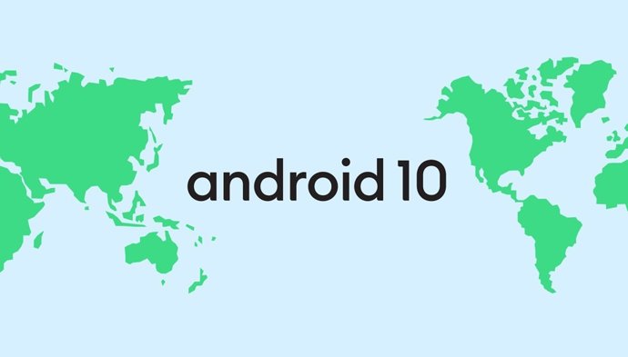 Logo de Android 10