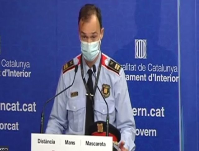 El comissari en cap dels Mossos d'Esquadra, Eduard Sallent.