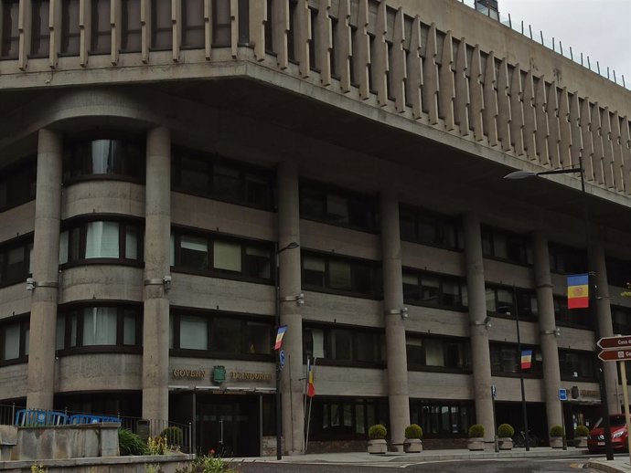 L'edifici administratiu del Govern, a Andorra la Vella.