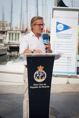 El director de la Cátedra Interuniversitria dEconomia Blava de la Conselleria dEconomia Sostenible de la Generalitat Valenciana, Fernando de Rojas