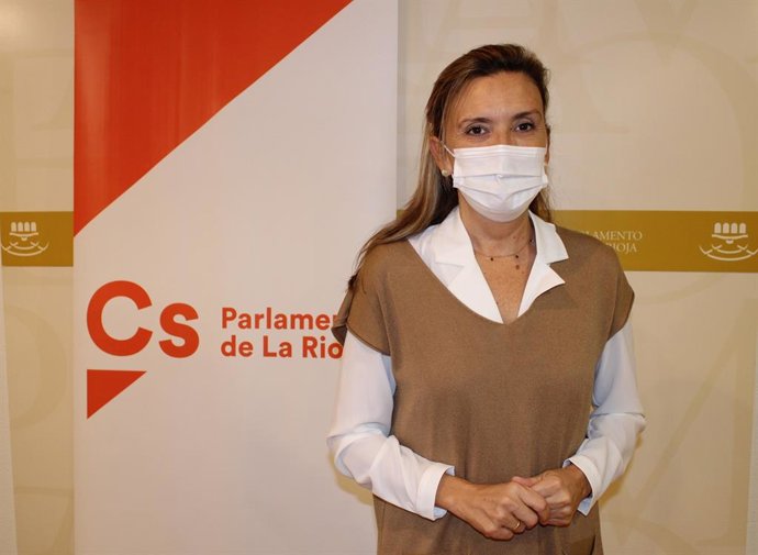 La diputada del Grupo Parlamentario de Ciudadanos La Rioja, Belinda León
