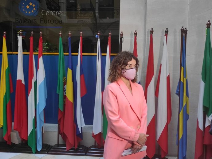 La consellera de Hacienda y Relaciones Exteriores, Rosario Sánchez.