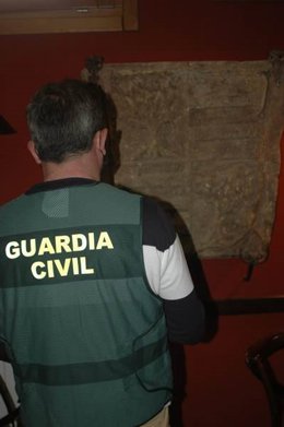 Intervención de un agente en Soria.