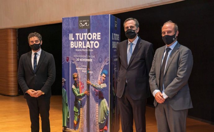 Presentación del cuarto convenio entre Turisme y Les Arts