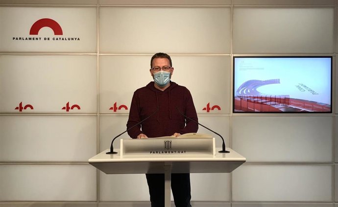 El diputado de la CUP en el Parlament Vidal Aragonés