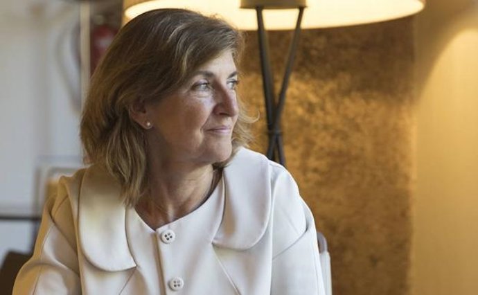 Isabel García, presidenta de la Fundación Caja Extremadura
