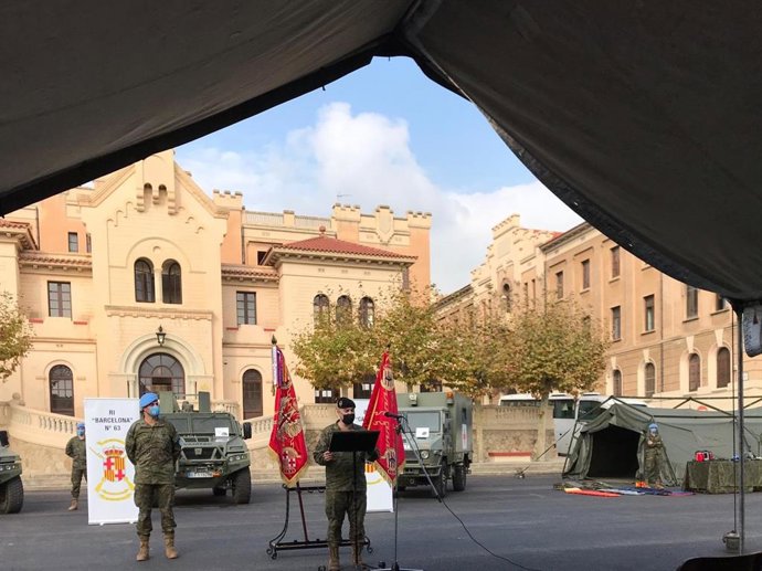 El Ejército de Tierra de Barcelona inicia una misión de las Naciones Unidas en Líbano