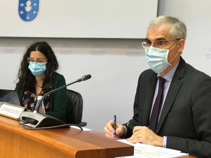 Francisco Conde en la comparecencia de la comisión de reconstrucción