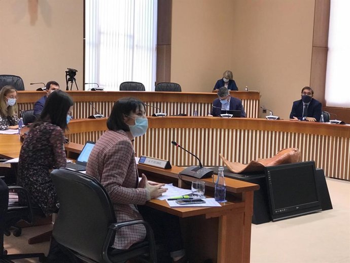 Ana Pontón na comisión de reconstrución