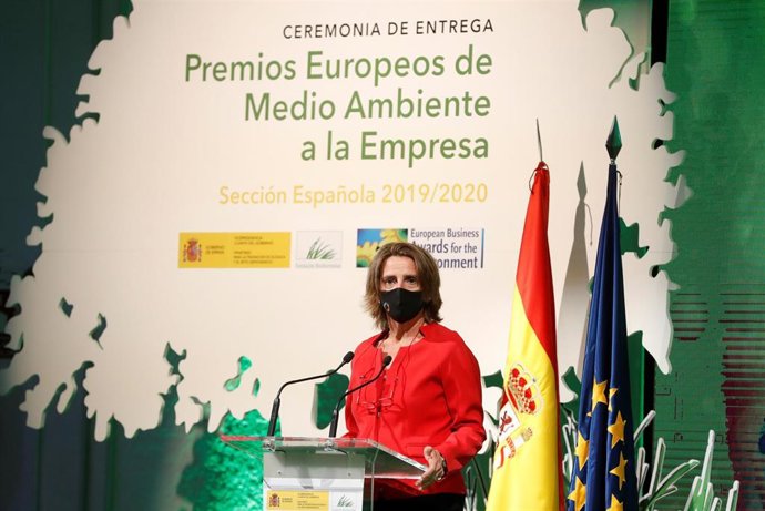 La vicepresidenta cuarta y ministra para la transición Ecológica, Teresa Ribera