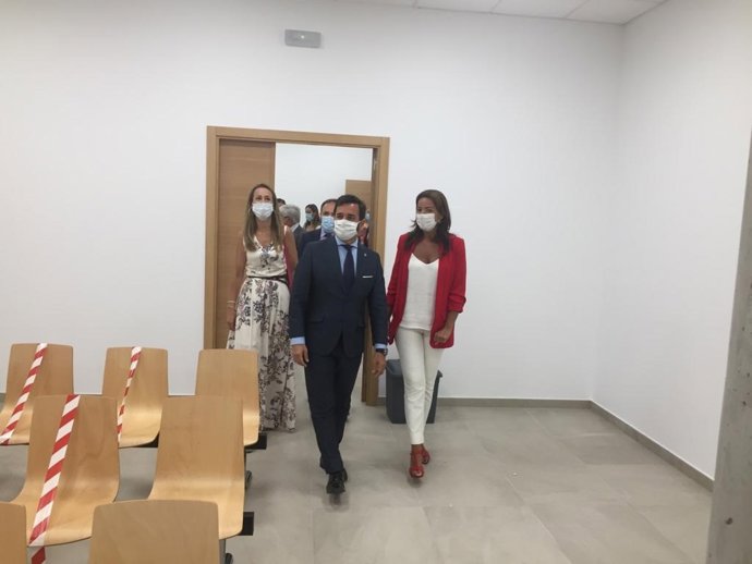 Visita al nuevo juzgado de Primera Instancia de Huelva.