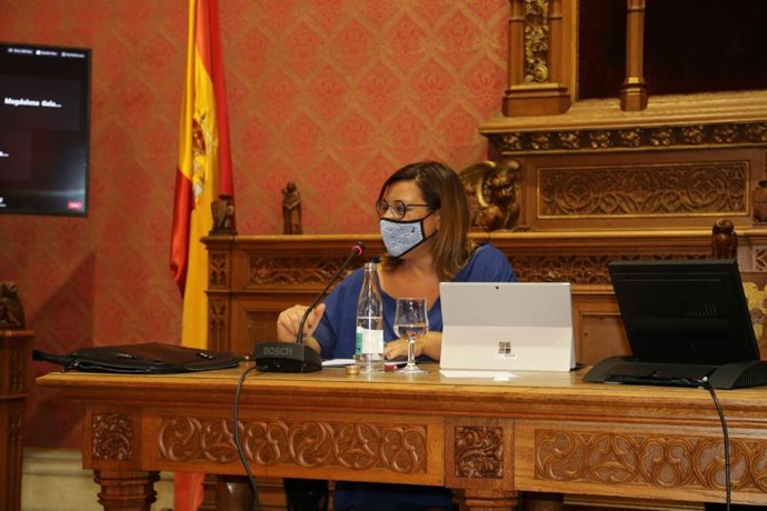 La consellera de Cultura, Patrimonio y Política Lingüística, Bel Busquets.