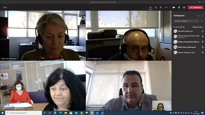 Reunión entre el Ayuntamiento de Palma y la DGT.