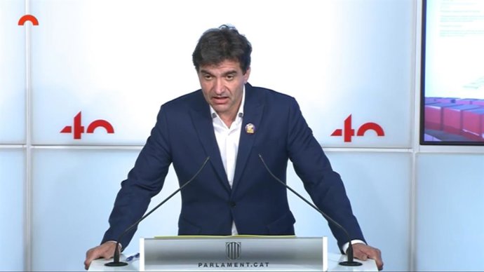 El president d'ERC al Parlament, Sergi Sabri.